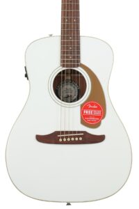 Fender Malibu Player Acoustic-electric GuitarArctic Gold,