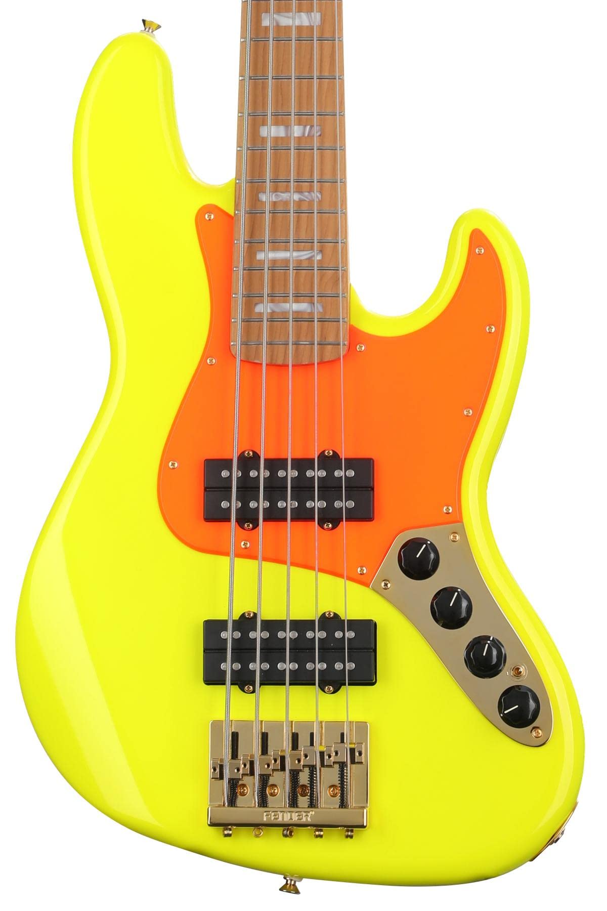 Bass guitar outlet yellow