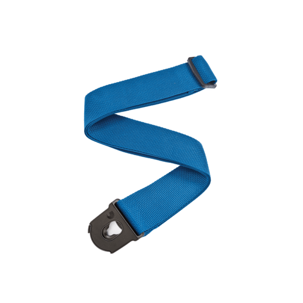Planet Lock Poly Pro Guitar Strap, Blue PWSPL202