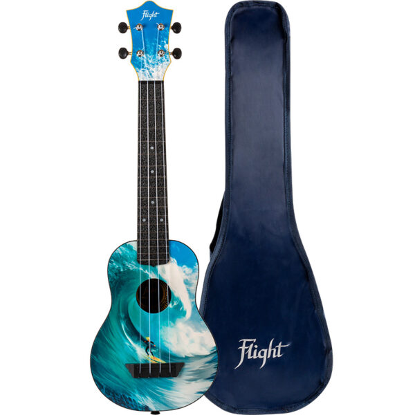 Flight TUSL25 Surf Travel Concert Ukulele