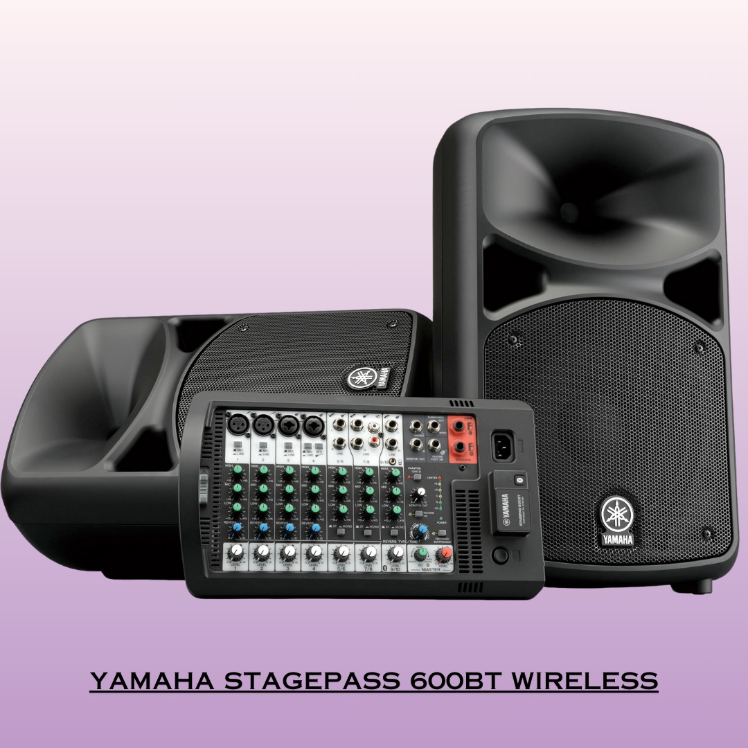Yamaha STAGEPASS 600BT Wireless