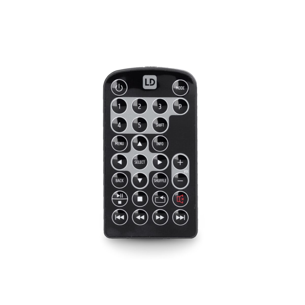 LD System Radio Streaming Media Player Remote