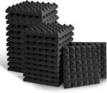 Black Studio Acoustic Panel Foam
