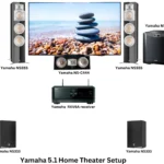 Yamaha 5.1 home theater setup