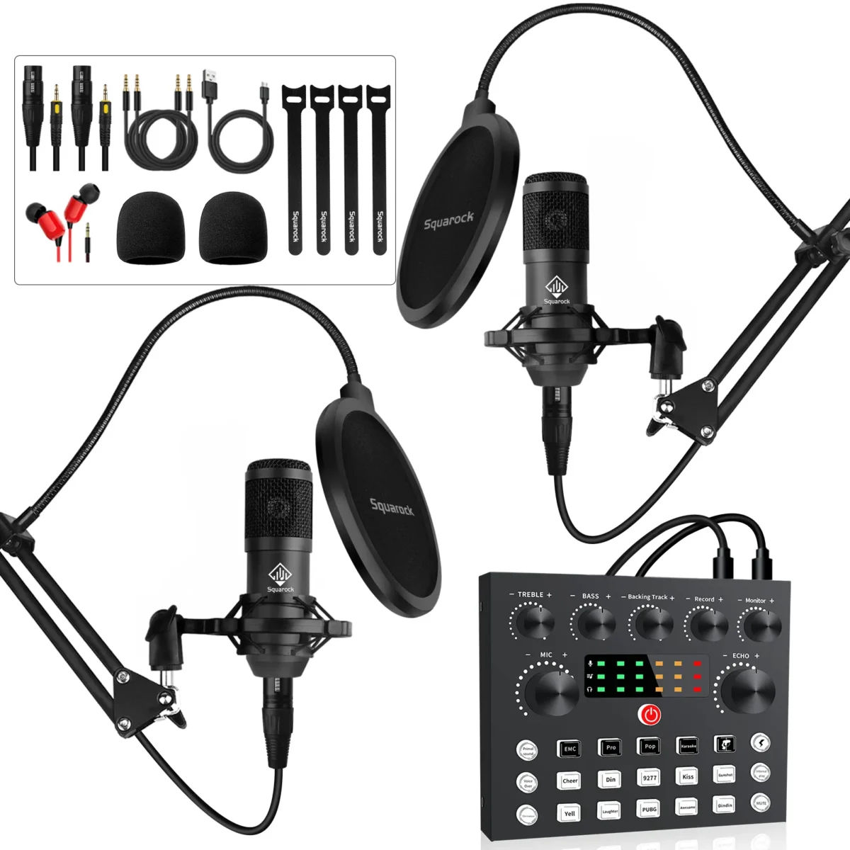 Squarock Podcast Bundle for Two