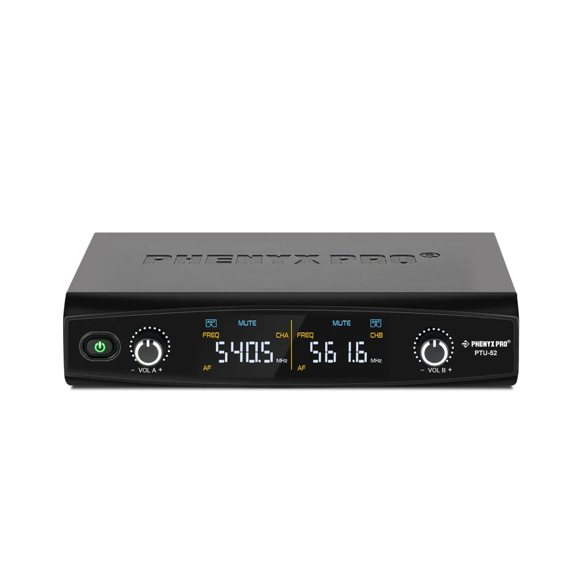 Phenyx Pro PTU-52-2H | Dual Wireless Microphone System