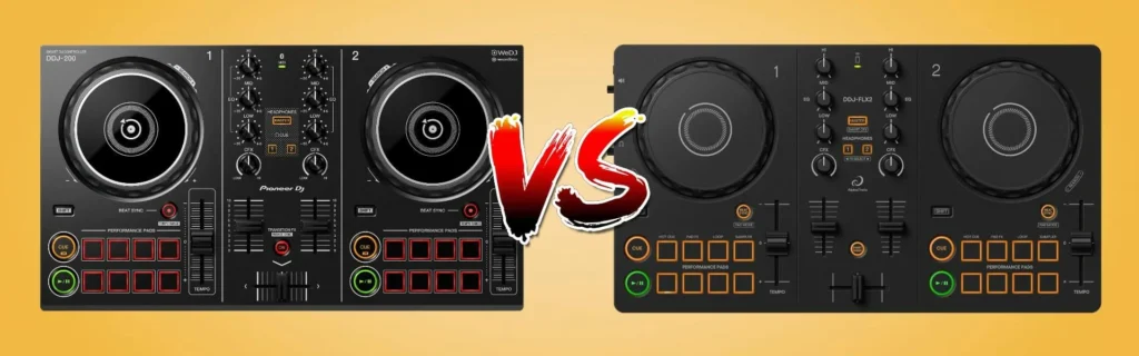 DDJ-200 vs FLX2 DJ Controller
