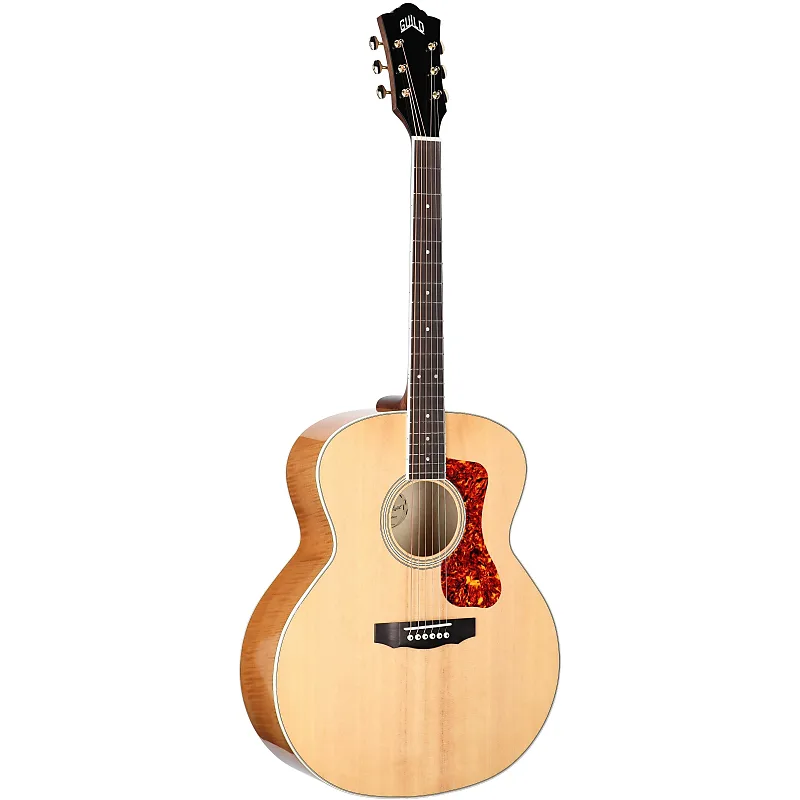 Guild F-250E Deluxe Jumbo Acoustic-Electric Guitar - Blonde