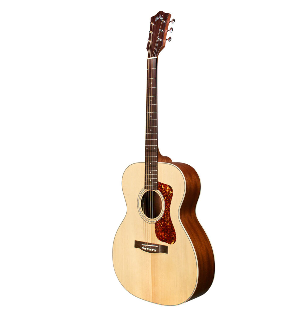 Guild OM-240CE, Orchestra Acoustic-Electric Guitar - Natural