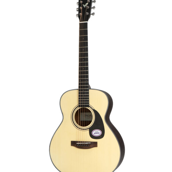 Saga GS600 36" Acoustic Guitar – Compact Size for Beginners