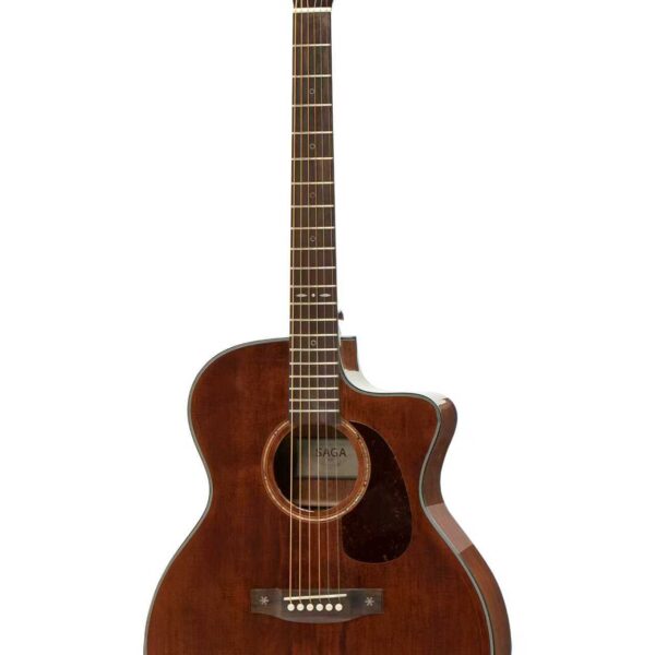 Saga SF830GCER 41" Cutaway Acoustic Electric Guitar – Full-Size Performance in Nepal