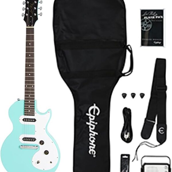 Epiphone Les Paul SL Starter Pack – Beginner Electric Guitar Kit with Amp & Accessories