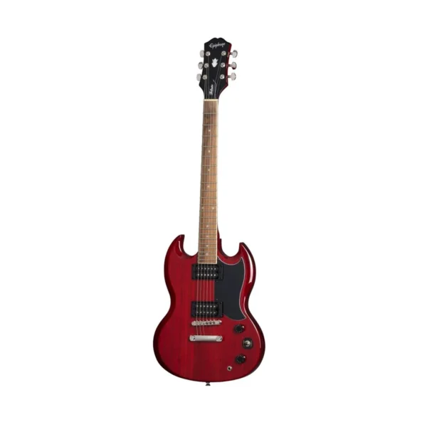 Epiphone SG Tribute E1 Electric Guitar – Classic SG Style Guitar for Beginners & Rock Players
