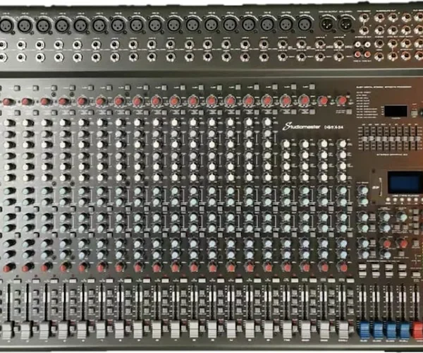 Studiomaster 20 Channel Compact Mixer – Professional Audio Mixing Console