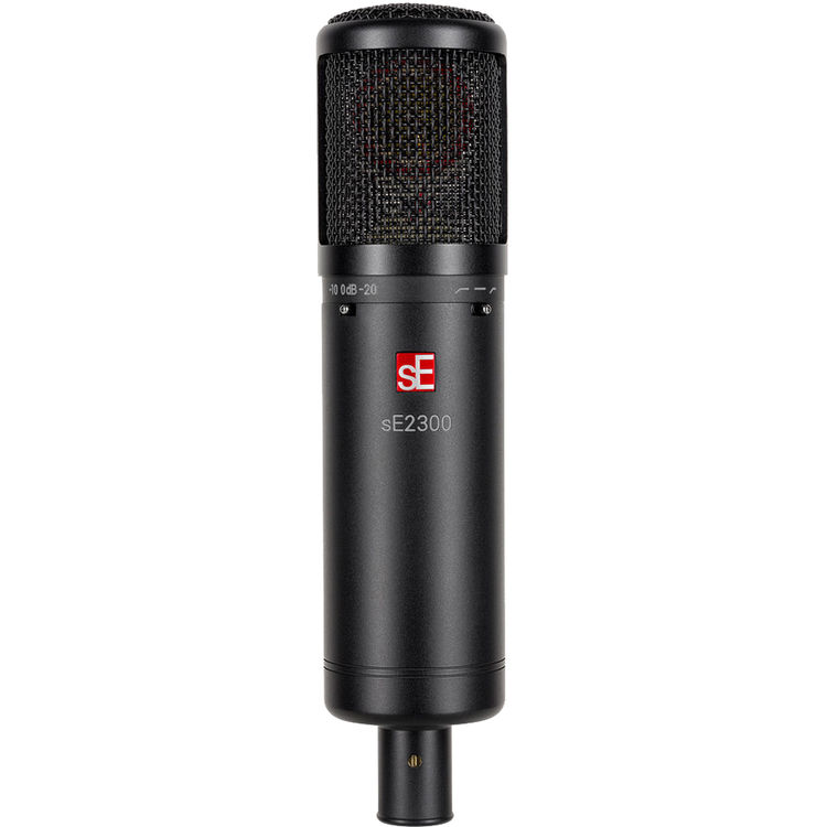 sE Electronics sE2300 Studio Condenser Microphone with Switchable Polar Patterns and Isolation Pack